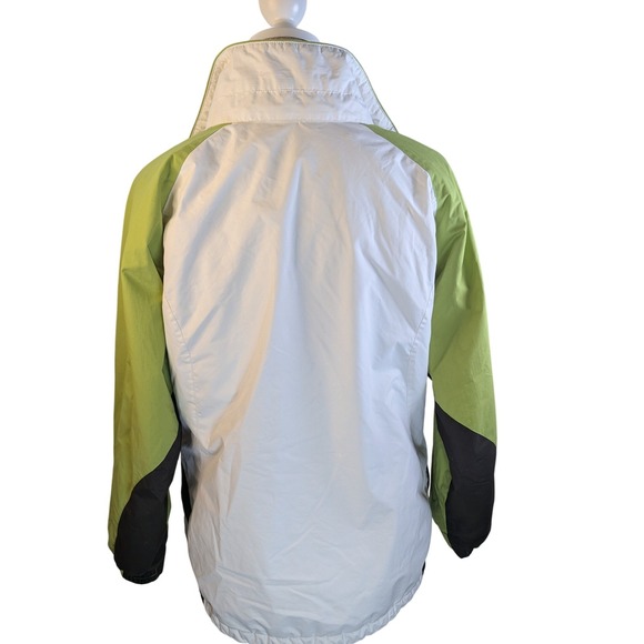 Columbia Sportswear Company Women's Ski Jacket Green White Waterproof Size L - Picture 3 of 12